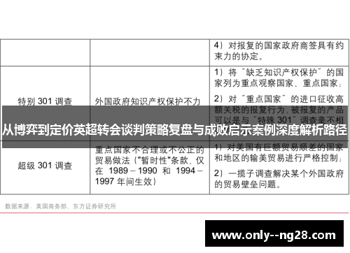 从博弈到定价英超转会谈判策略复盘与成败启示案例深度解析路径